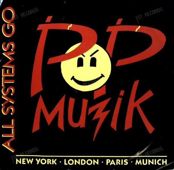 All Systems Go - Pop Muzik 7in 1988 (VG+/VG+)