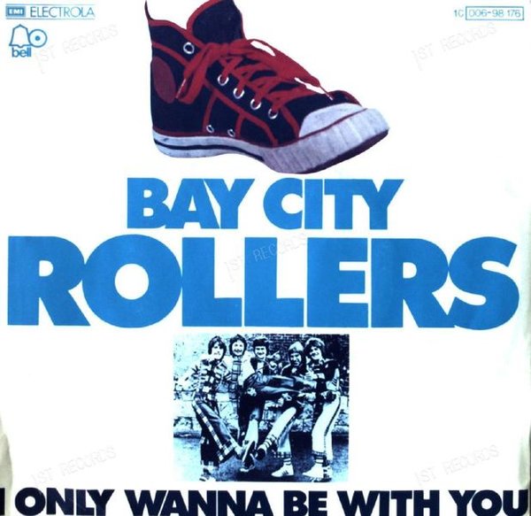 Bay City Rollers - Rock And Roll Love Letter / I Only Wanna Be 7in 1976 (VG+/VG+)