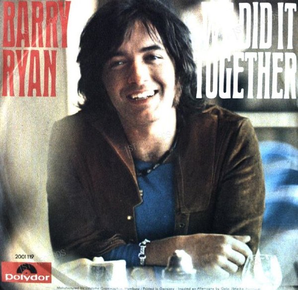 Barry Ryan - We Did It Together 7in 1970 (VG+/VG+)