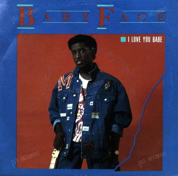Babyface - I Love You Babe 7in 1987 (VG/VG)