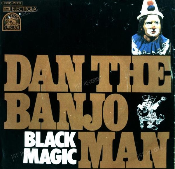 Dan The Banjo Man - Black Magic 7in 1974 (VG/VG)