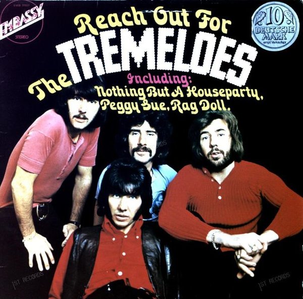 The Tremeloes - Reach Out For The Tremeloes LP 1973 (VG/VG)