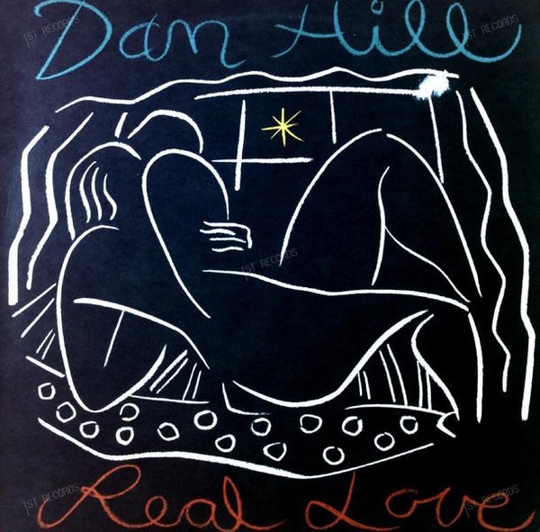 Dan Hill - Real Love LP 1989 (VG+/VG+)