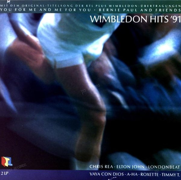 Various - Wimbledon Hits '91 2LP 1991 (VG+/VG+)