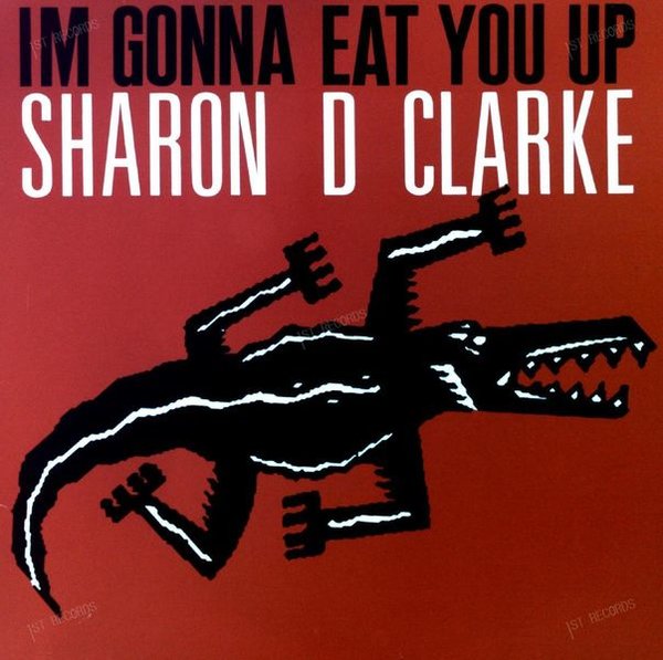 Sharon D. Clarke - I'm Gonna Eat You Up Maxi 1989 (VG+/VG+)