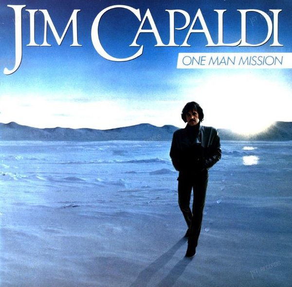 Jim Capaldi - One Man Mission LP 1984 (VG+/VG+)