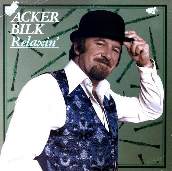 Acker Bilk - Relaxin' LP 1981 (VG/VG)