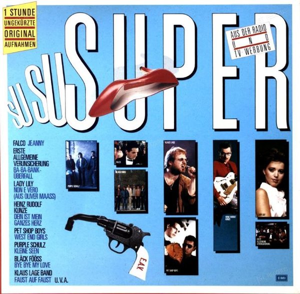 Various - Su Su Super LP 1985 (VG+/VG+)