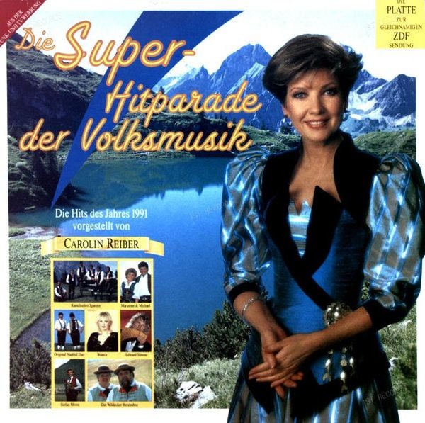 Various - Die Super-Hitparade Der Volksmusik LP 1984 (VG+/VG+)