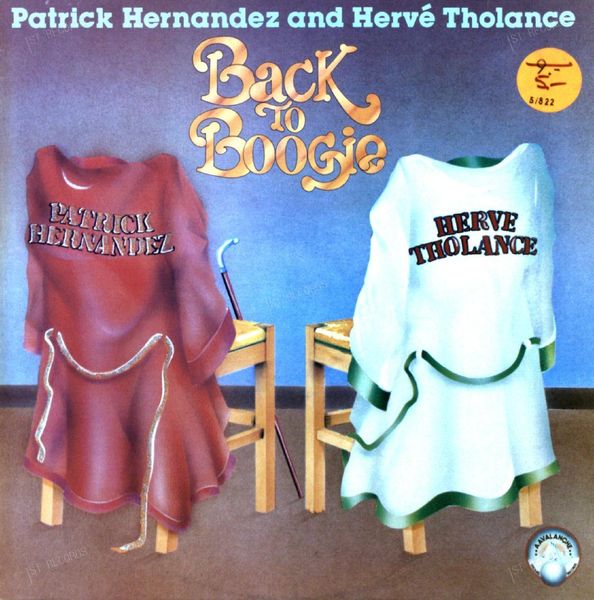 Patrick Hernandez And Hervé Tholance - Back To Boogie Maxi 1979 (VG+/VG+)