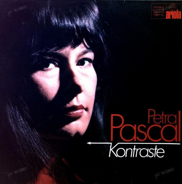 Petra Pascal - Kontraste LP 1969 (VG+/VG+)