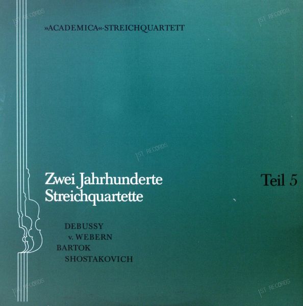 »Academica« Streichquartett - Zwei Jahrhunderte - Teil 5 2LP 1983 (VG+/VG+)
