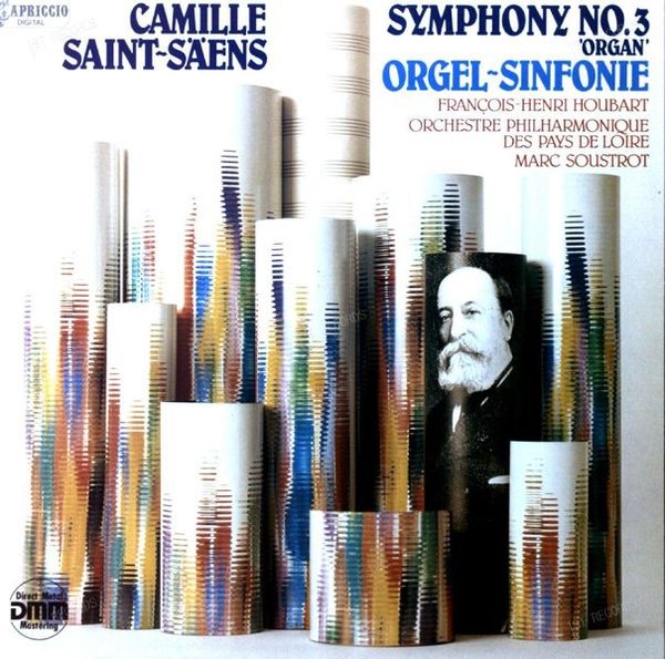 Camille Saint-Säens, Orch. Des Pays De Loire - Symphony No.3 'Organ' LP (VG/VG)