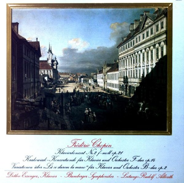 Frédéric Chopin - Klavierkonzert No. 2, F-moll Op. 21 / F-dur Op. 14 LP (VG/VG)