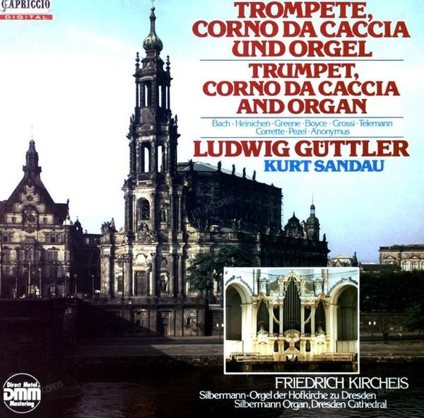 Güttler, Sandau, Kircheis - für Trompete, Corno Da Caccia Und Orgel LP 1987 (VG/VG)