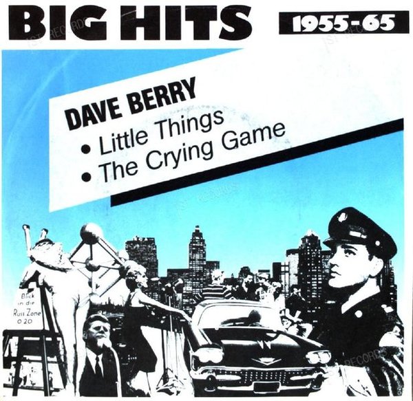 Dave Berry - Little Things / The Crying Game 7in 1987 (VG/VG)