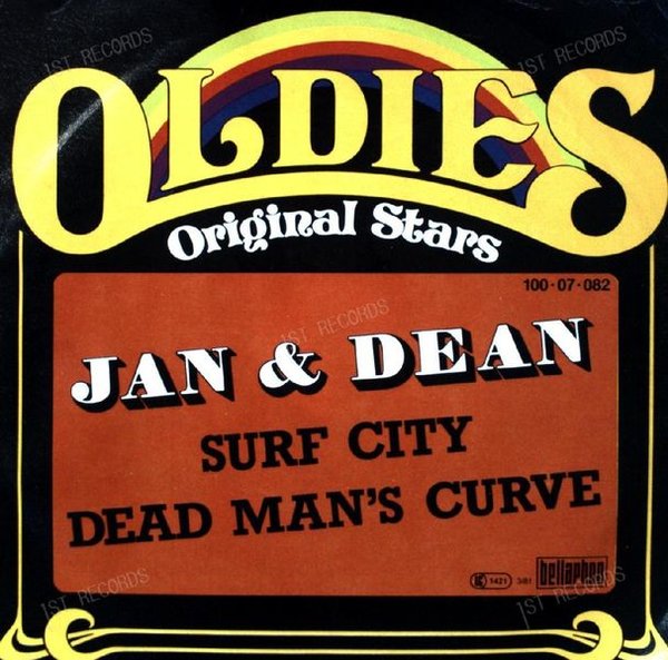 Jan & Dean - Surf City / Dead Man's Curve 7in 1981 (VG/VG)