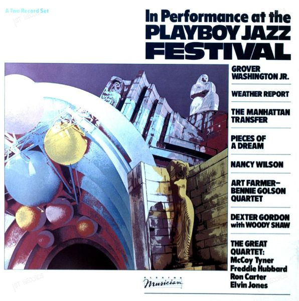 Various - In Performance At The Playboy Jazz Festival 2LP 1984 (VG+/VG+)