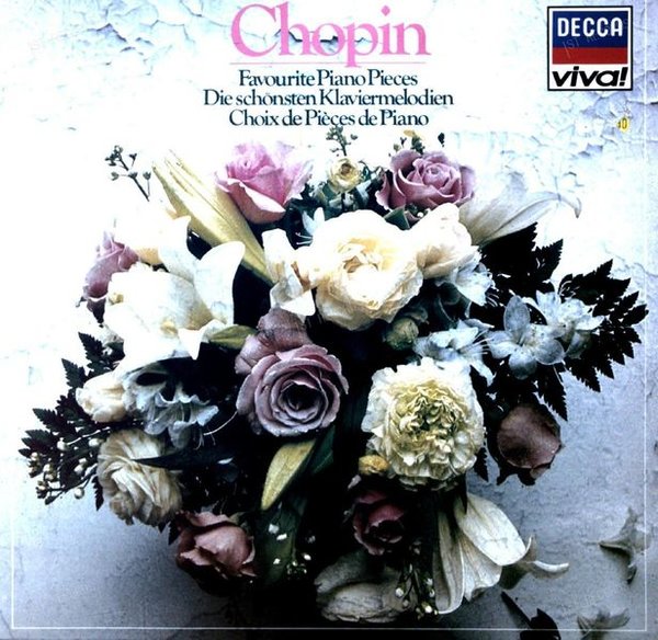 Frédéric Chopin - Favourite Piano Pieces LP 1981 (VG+/VG+)