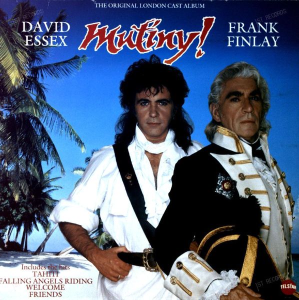 The Original London Cast, David Essex, Frank Finlay - Mutiny! LP 1985 (VG/VG)