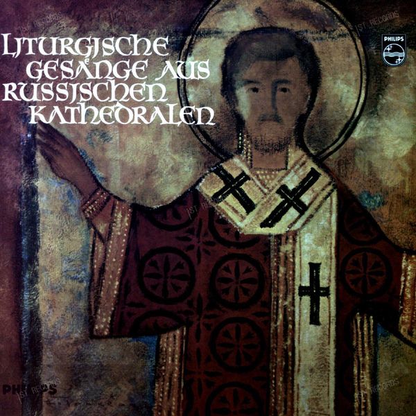 Chor Der Russisch-Orthodoxen Kathedrale Paris - Liturgische Gesänge LP 1964 (VG+/VG+)