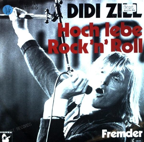 Didi Zill - Fremder (Trink' Noch Mal Auf Die Liebe) 7in 1976 (VG+/VG+)