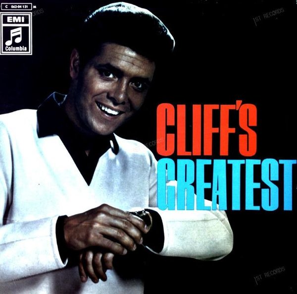 Cliff Richard - Cliff's Greatest LP 1971 (VG/VG)