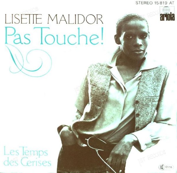 Lisette Malidor - Pas Touche! 7in 1978 (VG/VG)