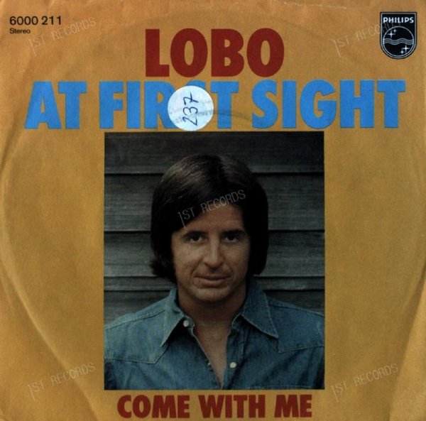 Lobo - At First Sight 7in 1976 (VG/VG)