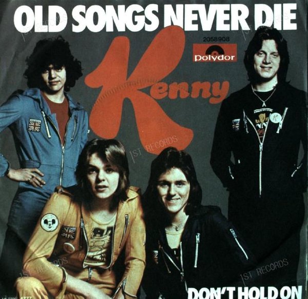 Kenny - Old Songs Never Die 7in 1977 (VG+/VG+)