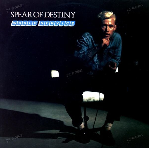 Spear Of Destiny - World Service LP 1985 (VG+/VG+)