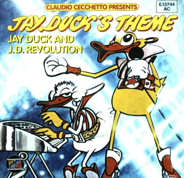 Jay Duck And J. D. Revolution - Jay Duck's Theme 7in 1982 (VG/VG)