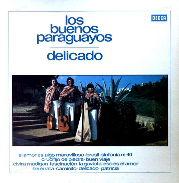 Los Buenos Paraguayos - Delicado LP 1974 (VG+/VG+)