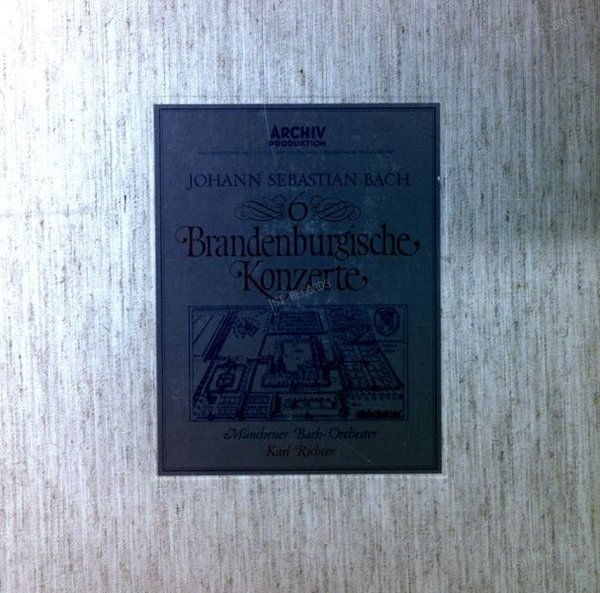 Bach - Brandenburgische Konzerte 1-6 2LP 1981 (VG/VG)