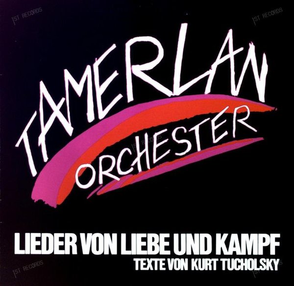 Tamerlan Orchester, Kurt Tucholsky - Lieder Von Liebe Und Kampf LP (VG+/VG+)