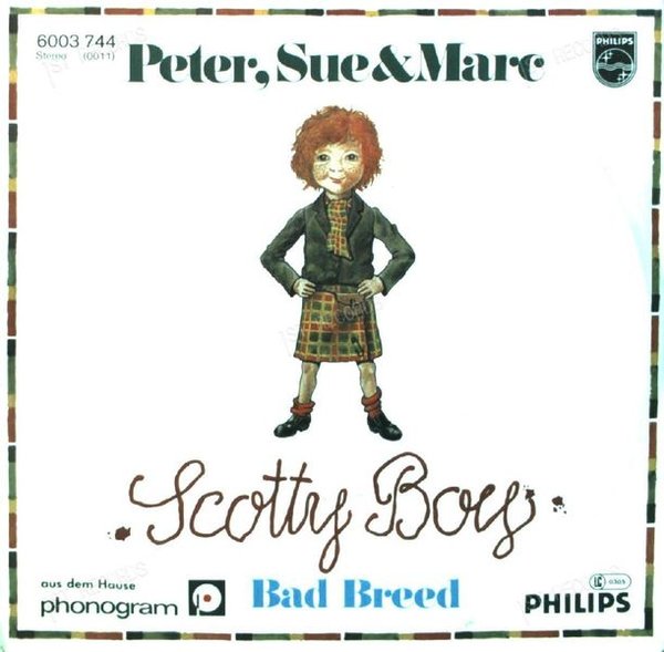 Peter, Sue & Marc - Scotty Boy 7in 1979 (VG+/VG+)