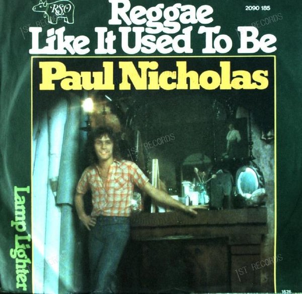 Paul Nicholas - Reggae Like It Used To Be 7in 1976 (VG/VG)
