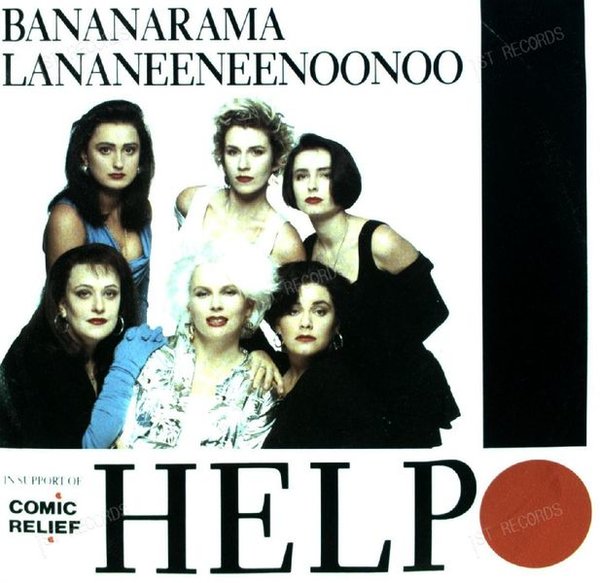 Bananarama - Lananeeneenoonoo - Help! 7in 1989 (VG/VG)