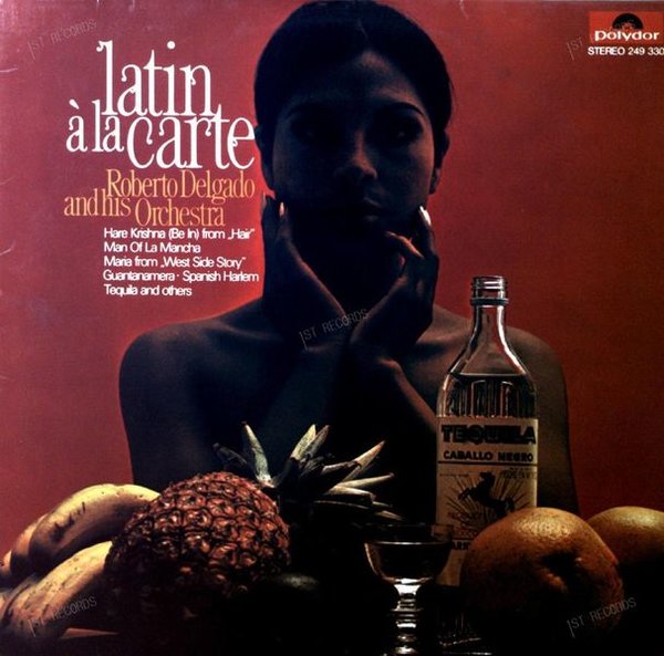 Roberto Delgado And His Orchestra - Latin À La Carte LP 1969 (VG/VG)