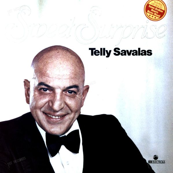 Telly Savalas - Sweet Surprise LP 1980 (VG+/VG+)