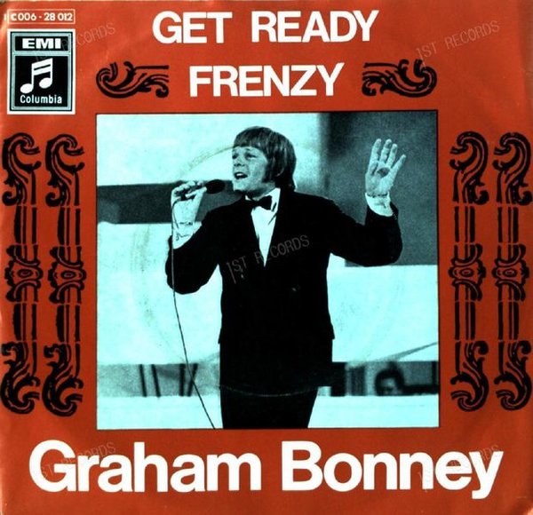 Graham Bonney - Get Ready / Frenzy 7in 1969 (VG/VG)