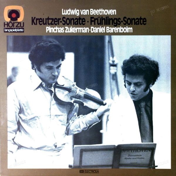 Beethoven - Zukerman • Barenboim - Kreutzer Sonate, Frühlingssonate LP 1973 (VG/VG)