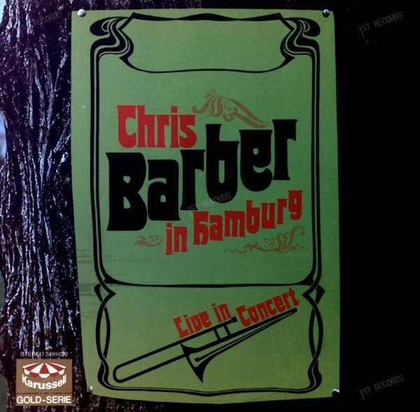Chris Barber & His Jazzband - In Hamburg - Live In Concert LP (VG/VG)