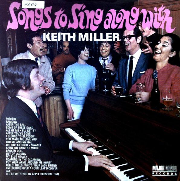 Keith Miller - Songs To Sing Along With LP (VG/VG)