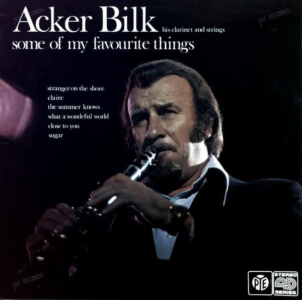Acker Bilk - Some Of My Favourite Things LP 1973 (VG/VG)