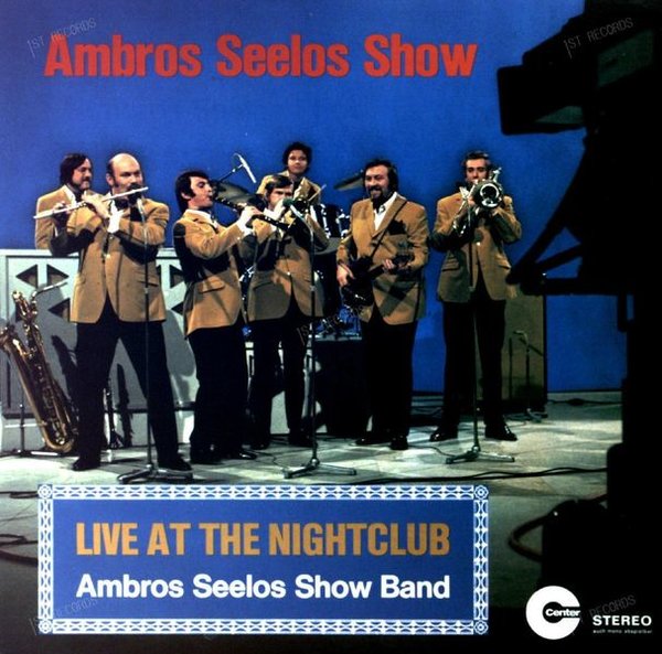 Ambros Seelos Show Band - Ambros Seelos Show, Live At The Nightclub LP 1970 (VG+/VG+)
