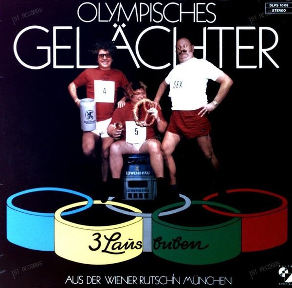 3 Lausbuben - Olympisches Gelächter LP (VG/VG)