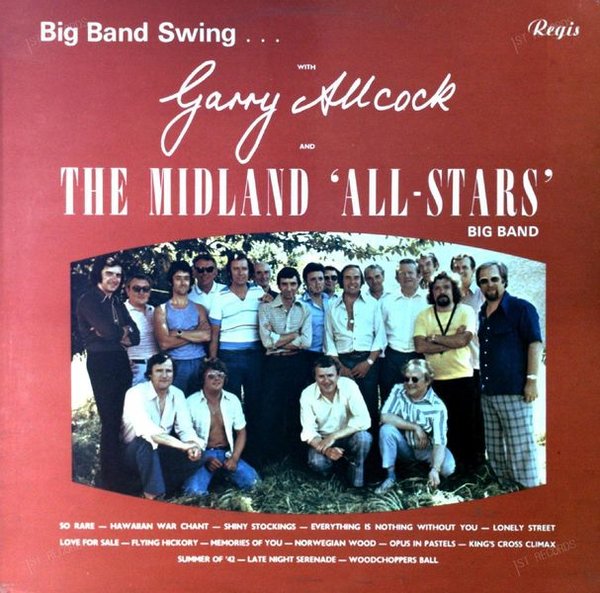 Garry Allcock & The Midland All Stars Big - Big Band Swing... With LP 1976 (VG/VG)
