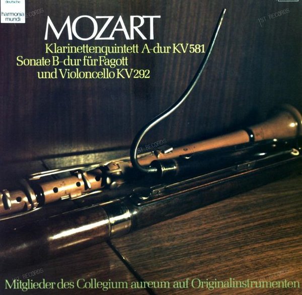 Mozart - Klarinettenquintett A-Dur KV 581, Konzert A-Dur KV 622 LP (VG/VG)
