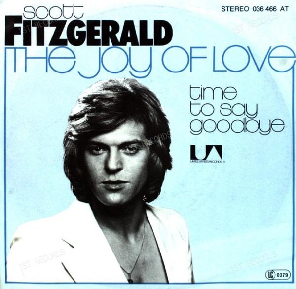 Scott Fitzgerald - The Joy Of Love 7in 1978 (VG+/VG+)